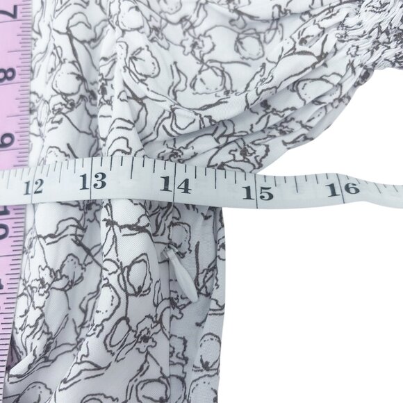 Faithfull the Brand Aurelia Mini Dress Micro Calla Umber XS US 2 NWT - Picture 13 of 15